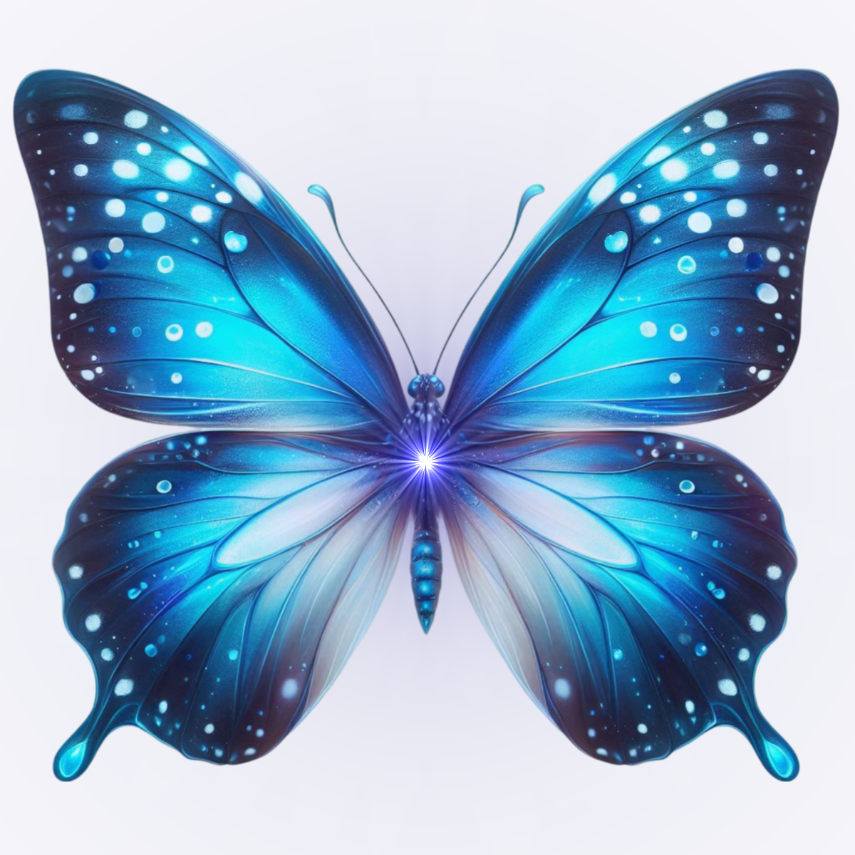 Indigo butterfly
